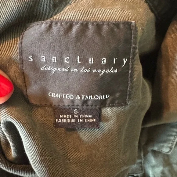 Sanctuary Jacket utility like new size small - Picture 5 of 5